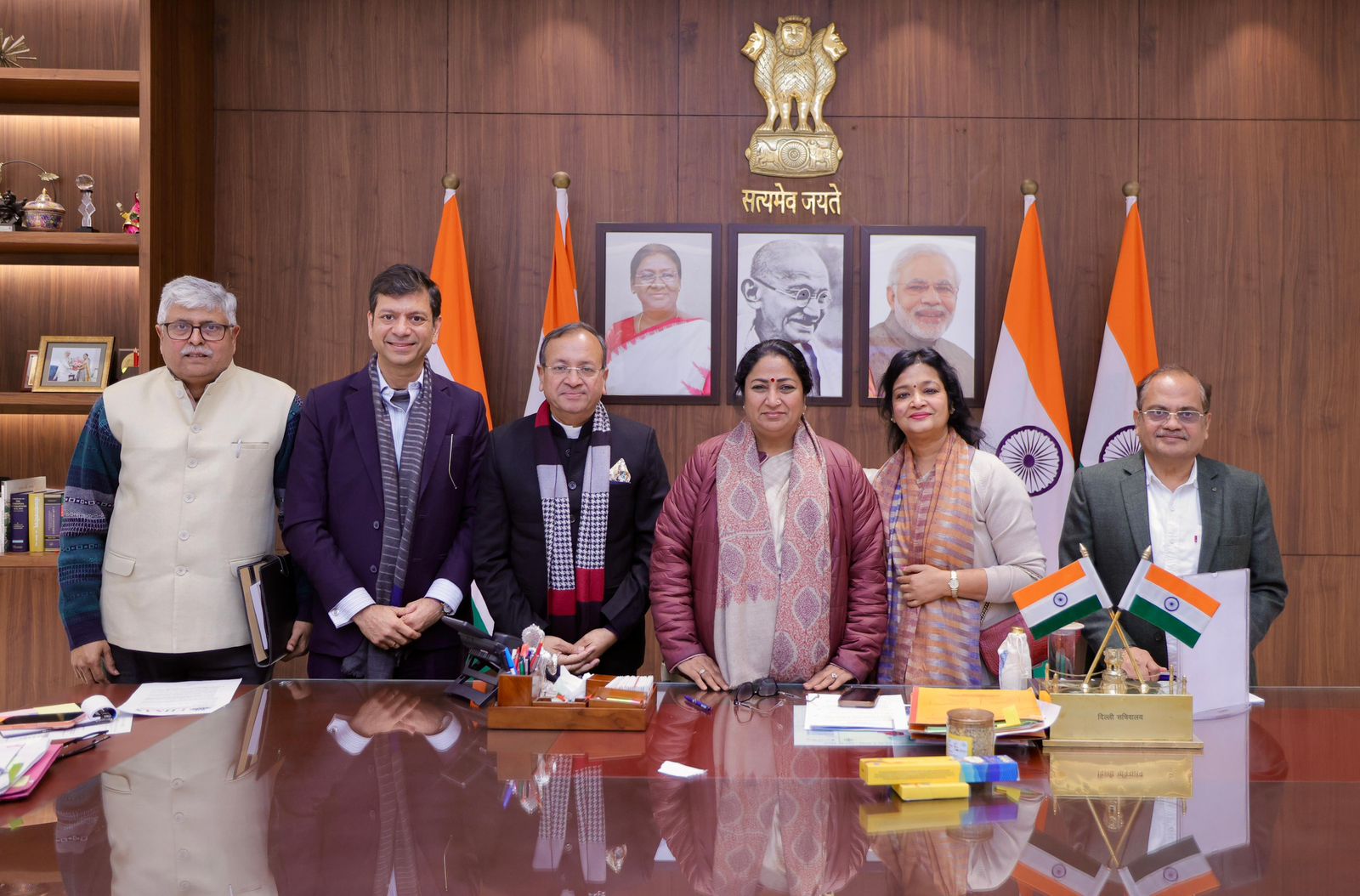 Meeting with Hon’ble CM & Chief Secretary Delhi